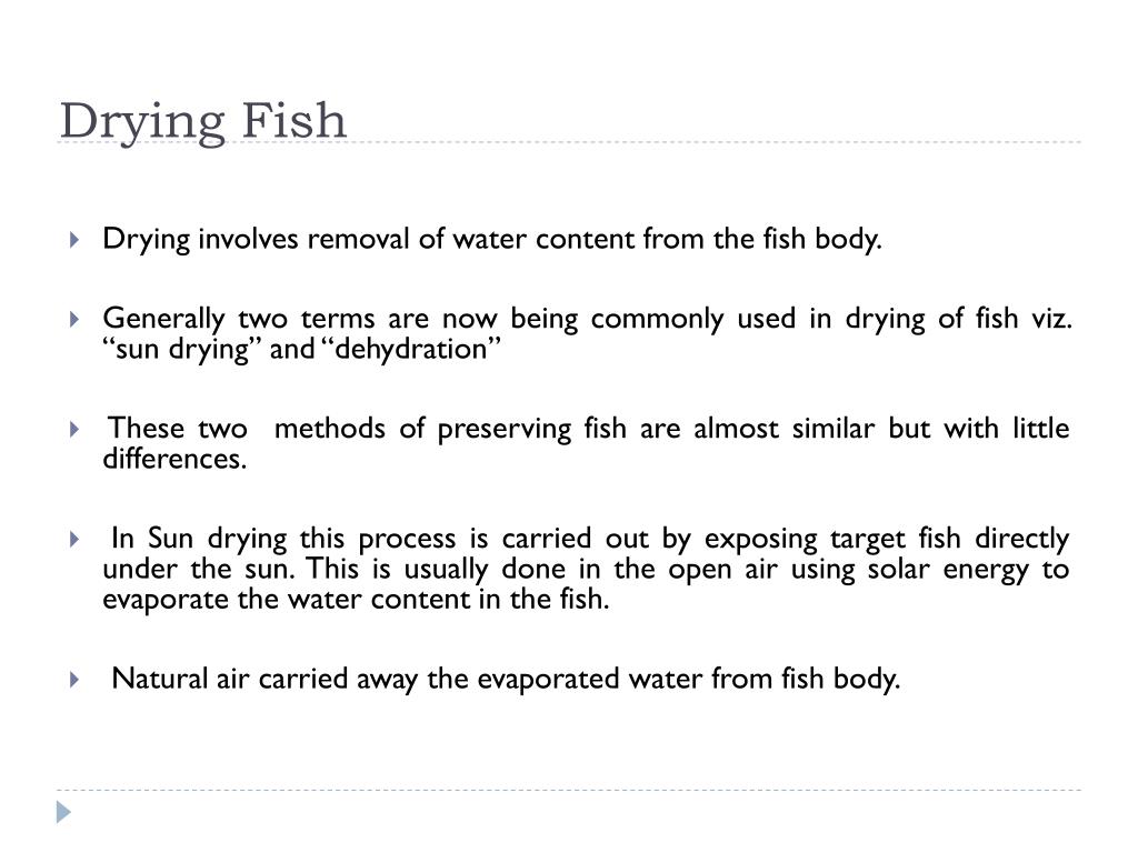 PPT Fish Preservation PowerPoint Presentation, free download ID2070456