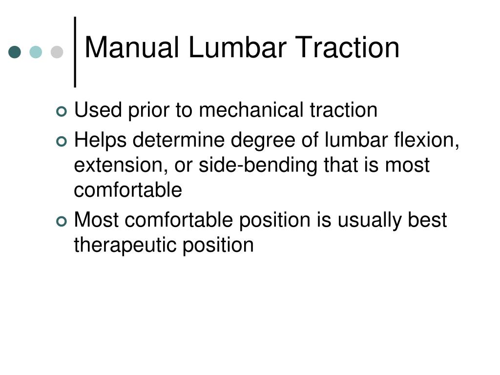 PPT Spinal Traction PowerPoint Presentation, free download ID2074655