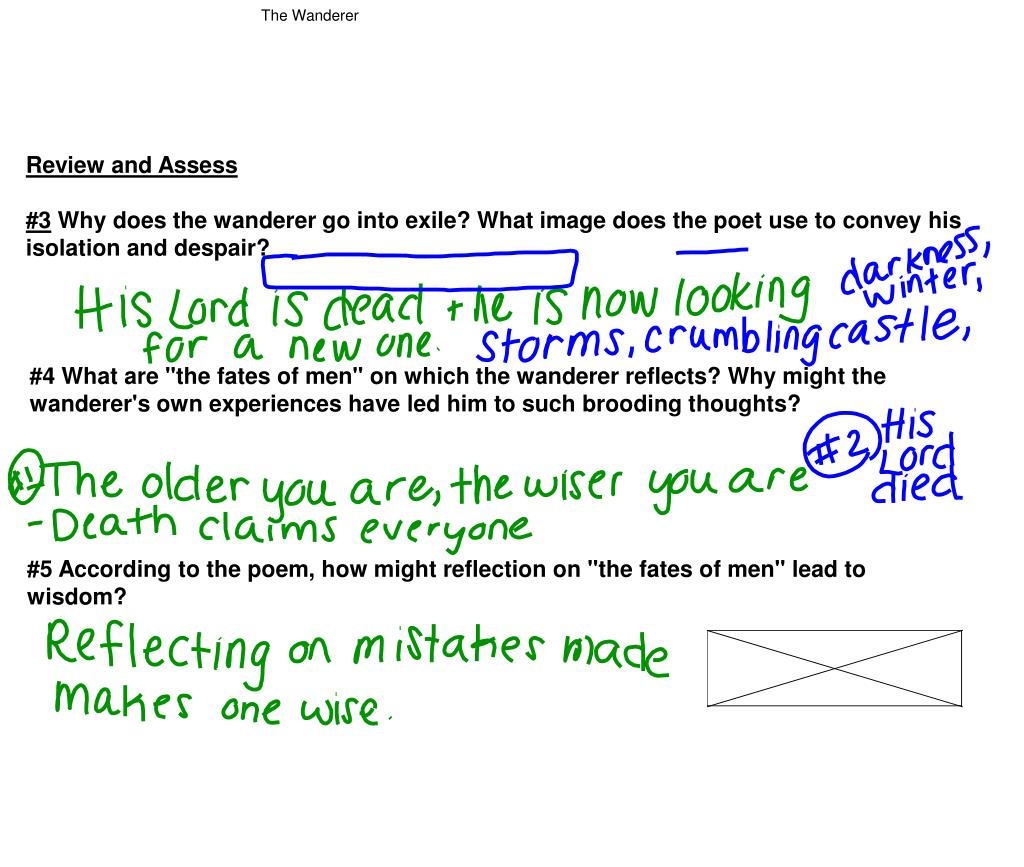 PPT The Wanderer PowerPoint Presentation, free download ID2075708