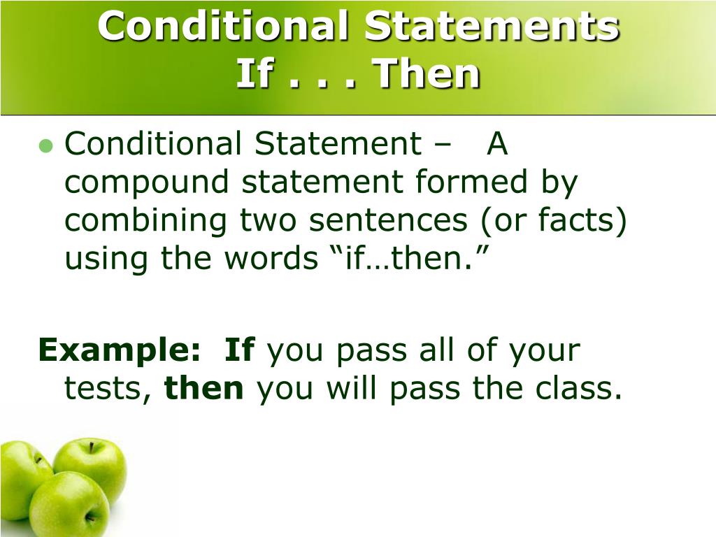 PPT 3.1 Conditional Statements, Converses, Inverses, Contrapositives