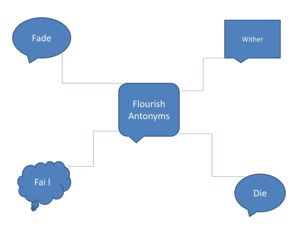 What Is Antonym For Flourishing at Ashley Grant blog