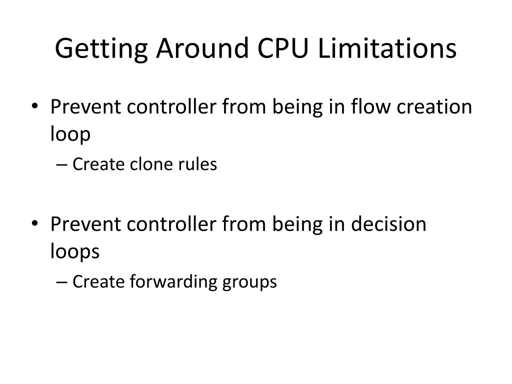 PPT OpenFlow Switch Limitations PowerPoint Presentation, free