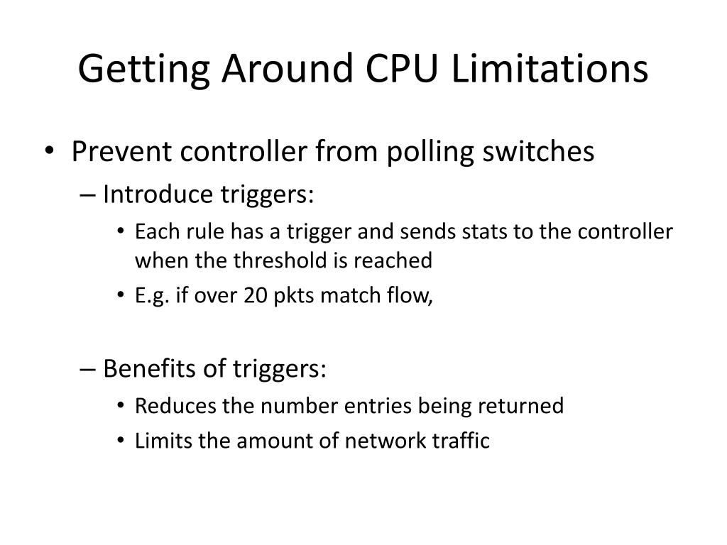 PPT OpenFlow Switch Limitations PowerPoint Presentation, free