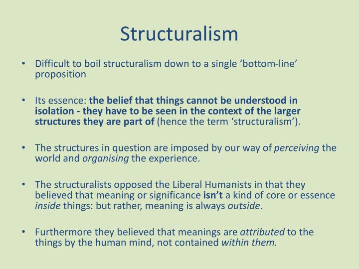 PPT Theatre Theory Week 3 Structuralism & Semiotics PowerPoint