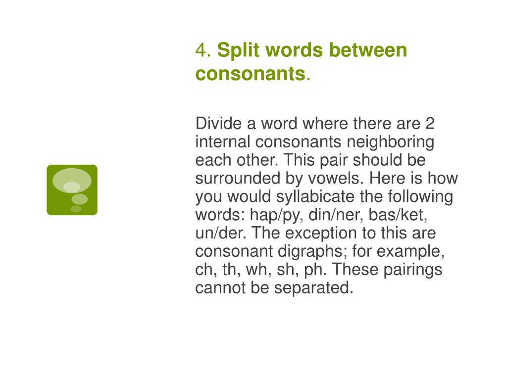 PPT How to Divide Words into Syllables PowerPoint Presentation, free