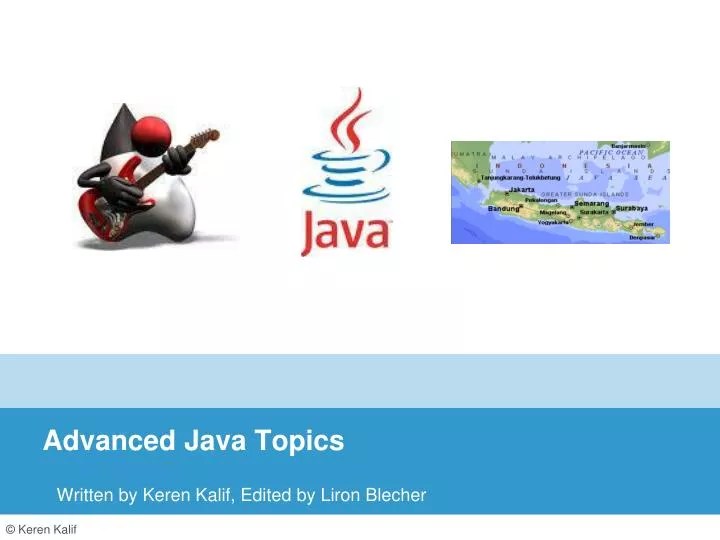 PPT Advanced Java Topics PowerPoint Presentation, free download ID