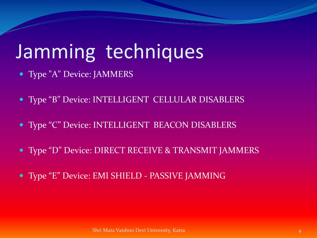 PPT Cell Phone Jammer PowerPoint Presentation, free download ID2085808