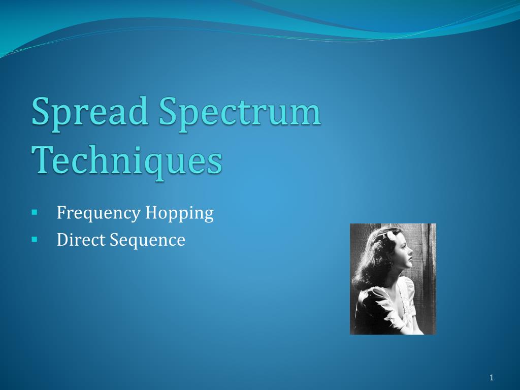 PPT Spread Spectrum Techniques PowerPoint Presentation, free download