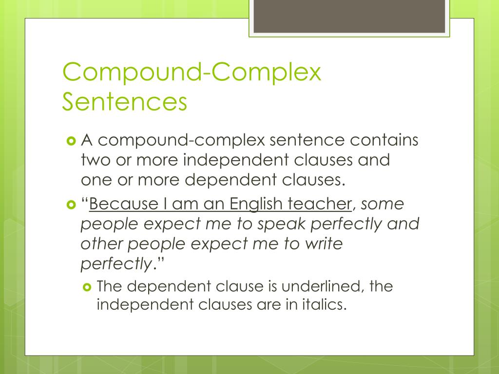 PPT Sentence Types PowerPoint Presentation, free download ID2087083