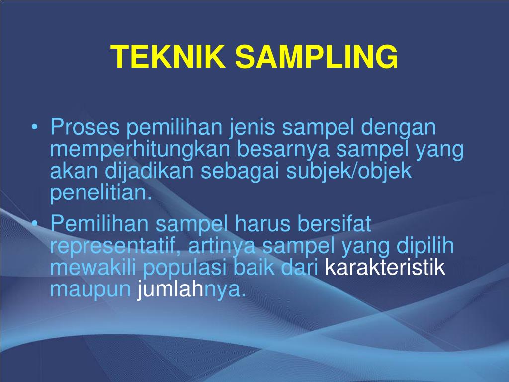PPT POPULASI DAN SAMPEL PowerPoint Presentation, free