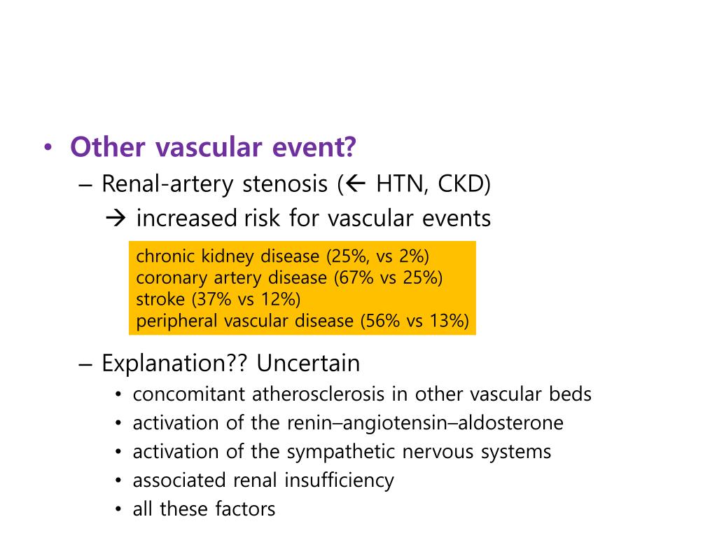 PPT Renal Artery Stenosis PowerPoint Presentation, free download ID
