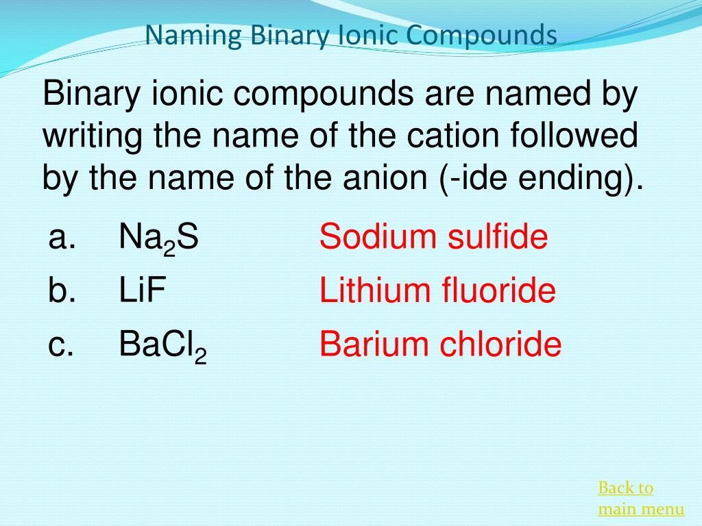 PPT Ionic Bonding and Nomenclature PowerPoint Presentation, free