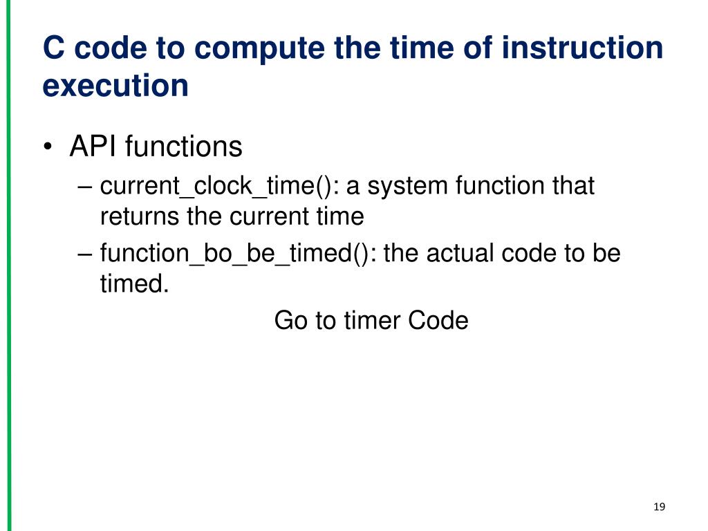 PPT Chapter 7 Performance Analysis Techniques PowerPoint Presentation