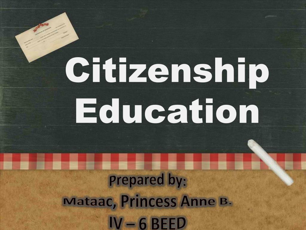PPT Citizenship Education PowerPoint Presentation, free download ID2095362