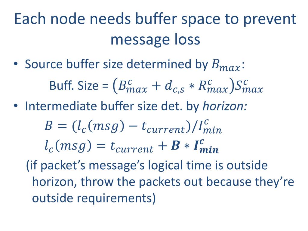 PPT RealTime Communication in Multihop Networks PowerPoint