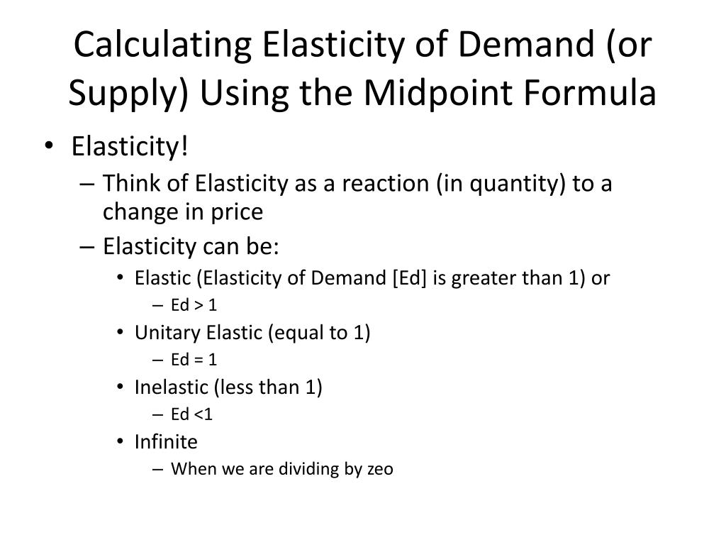 Midpoint Formula Economics Example