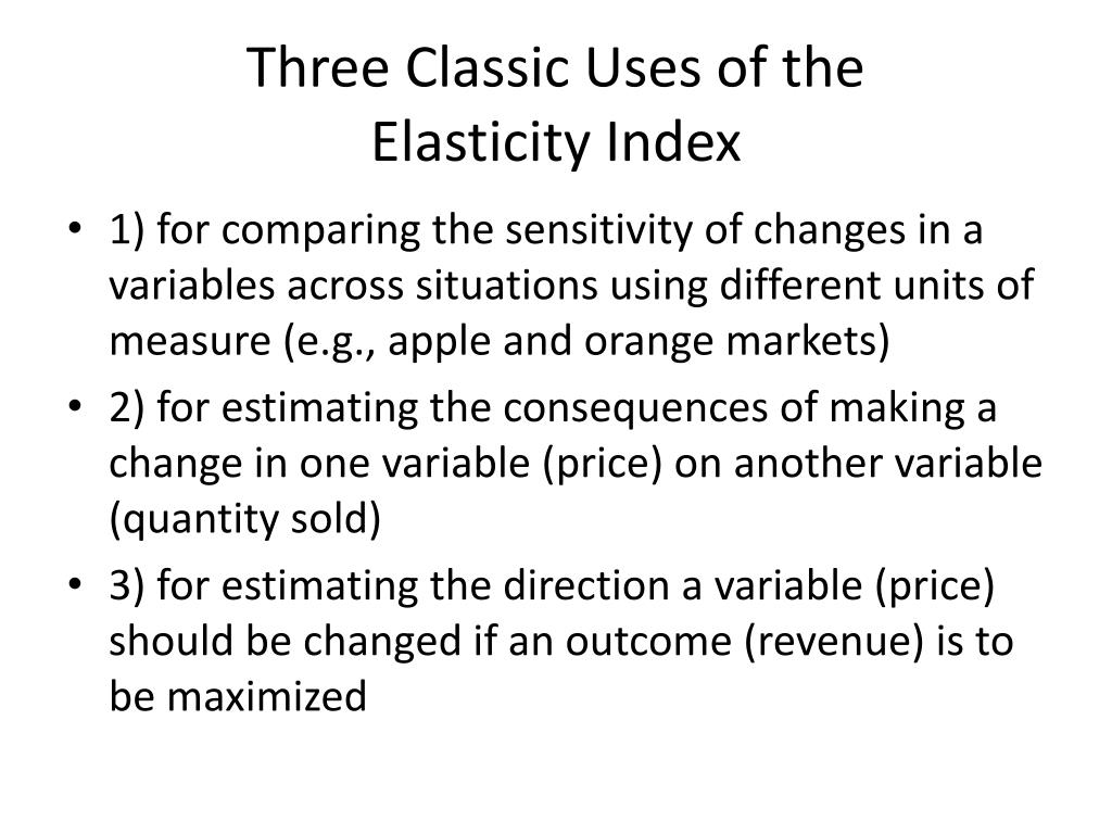 PPT Review Key Points of Elasticity PowerPoint Presentation, free download ID2098779