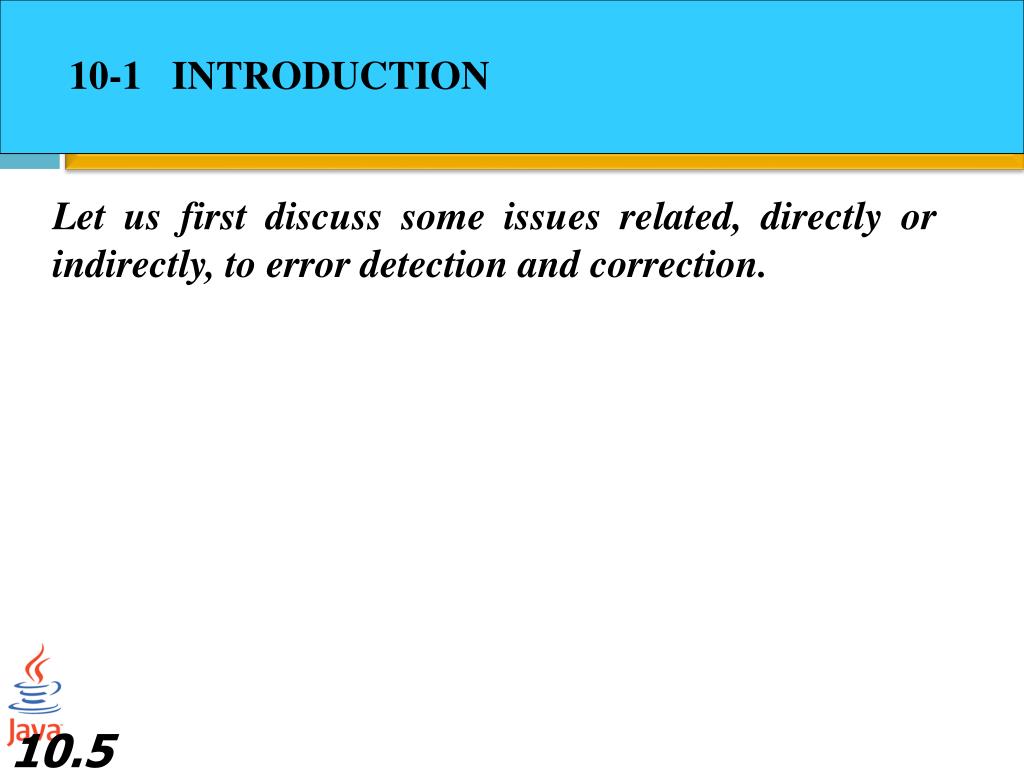 PPT Part III Data Link Layer Error Detection and Correction