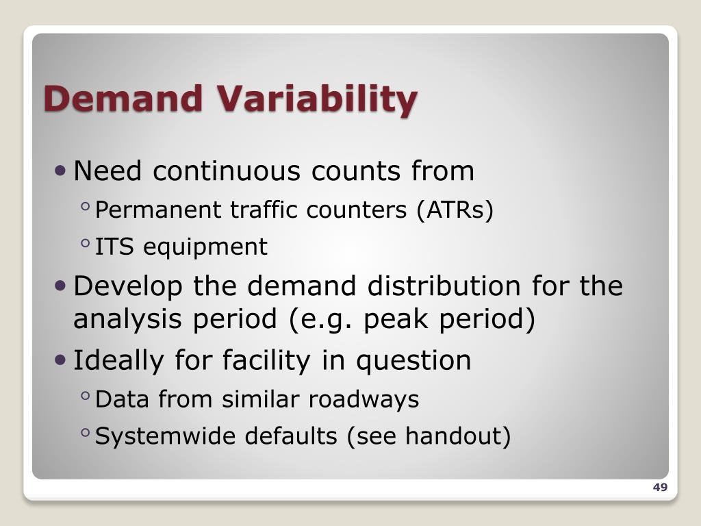 PPT Analysis of Active Transportation and Demand Management