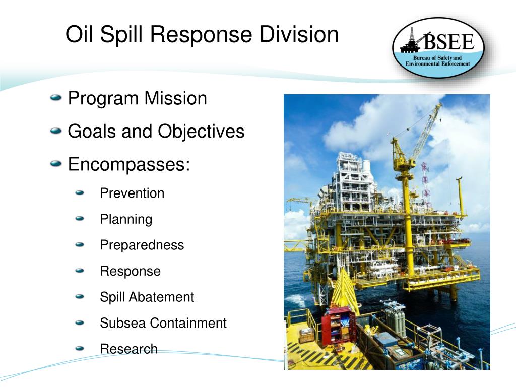 PPT Oil Spill Preparedness and Research PowerPoint Presentation, free