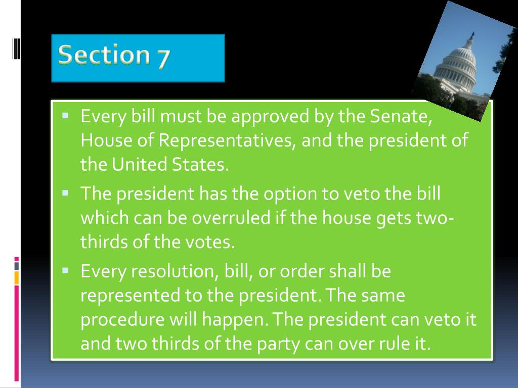 PPT The U.S Constitution Article 1 PowerPoint Presentation, free