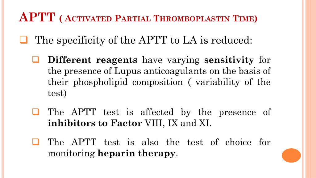 PPT Lupus Anticoagulant PowerPoint Presentation, free download ID2103054