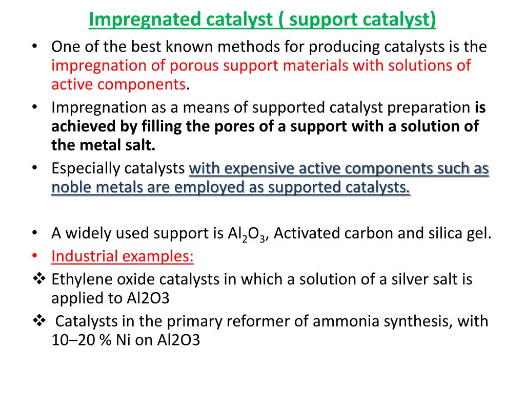 PPT Preparation & Characterization of heterogeneous catalyst