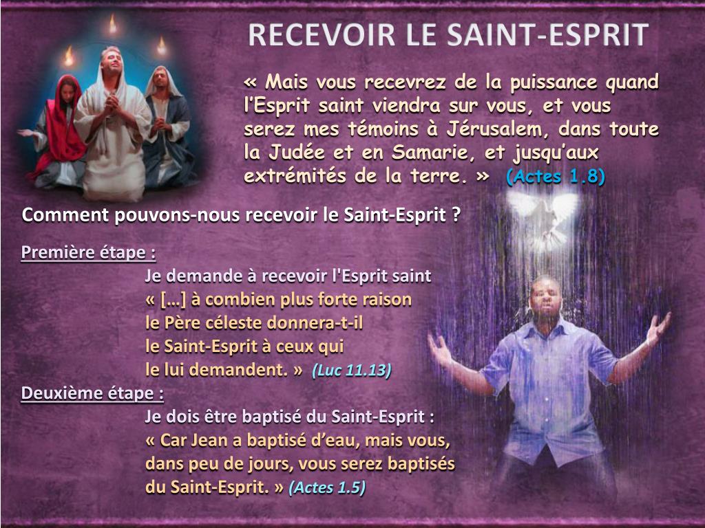 PPT LE SAINTESPRIT PowerPoint Presentation, free download ID2104290
