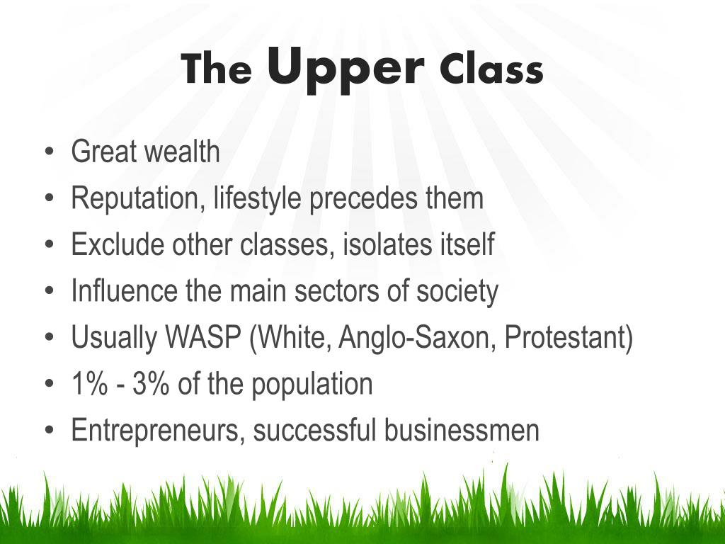 PPT Social Class in the United States PowerPoint Presentation, free