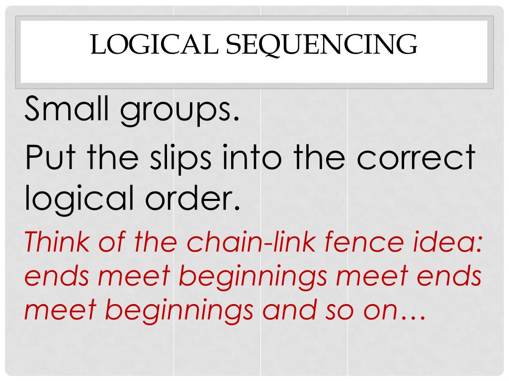 PPT “It’s a Logical thinking Thursday!” PowerPoint Presentation ID