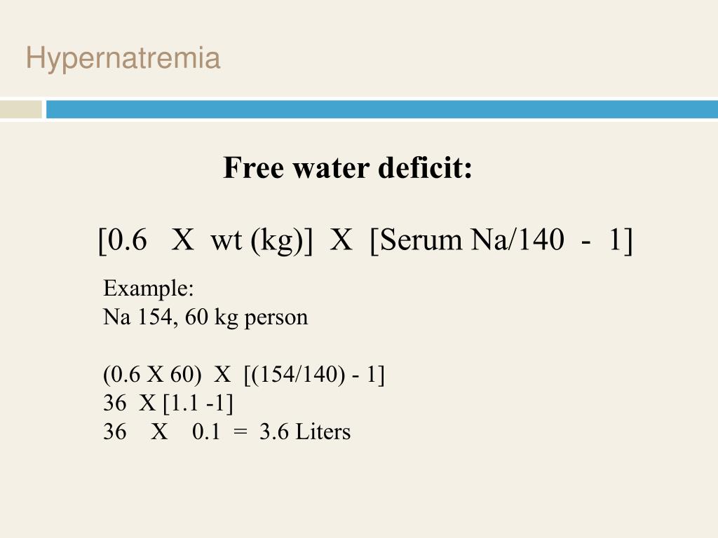 PPT Fluids and Electrolytes for surgeons PowerPoint Presentation