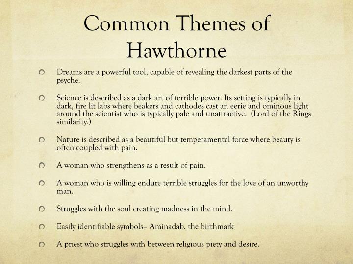 PPT Nathaniel Hawthorne & “The Birthmark” PowerPoint Presentation