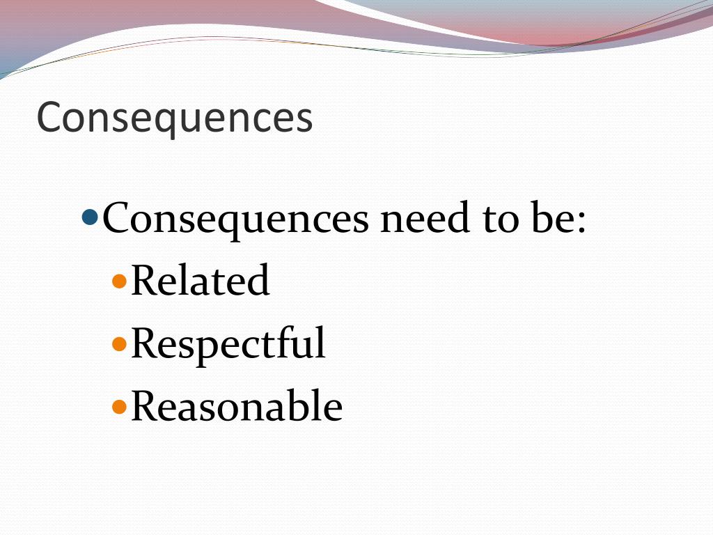 Consequences Meaning