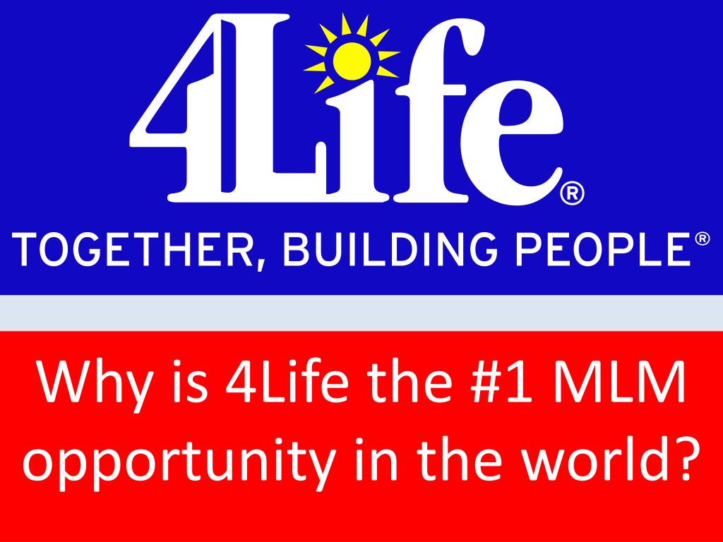 PPT Why 4Life is the 1 Opportunity in the World! PowerPoint