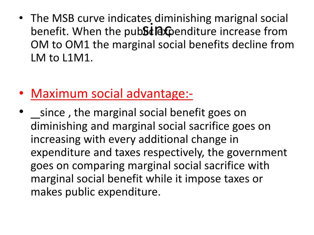 PPT Principle of Maximum Social Advantage PowerPoint Presentation