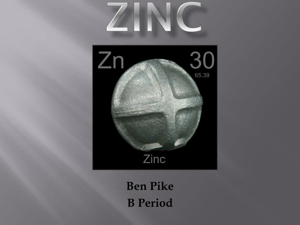 PPT Zinc PowerPoint Presentation, free download ID2113540