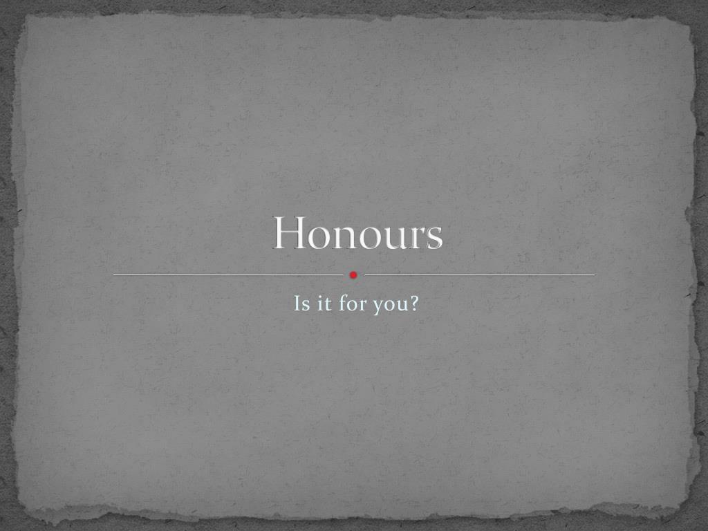 PPT UVic’s Psychology Honours Program PowerPoint Presentation ID