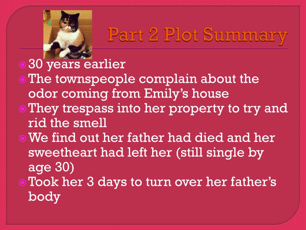 PPT A Rose for Emily PowerPoint Presentation, free download ID2116614