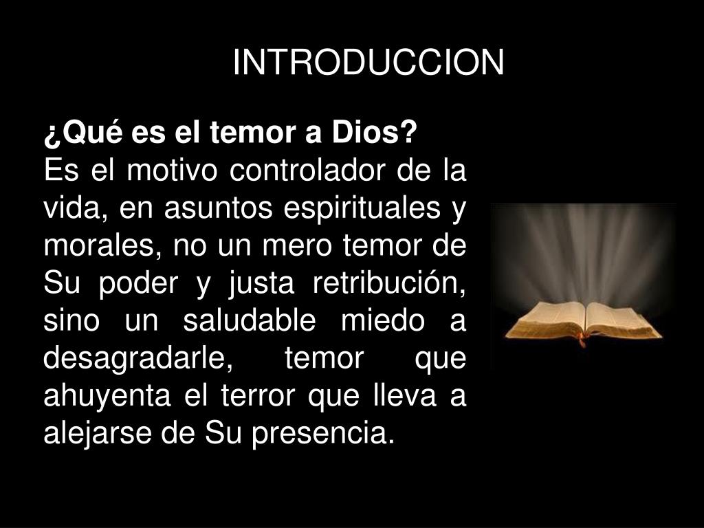 PPT RESULTADOS DEL TEMOR A DIOS PowerPoint Presentation, free