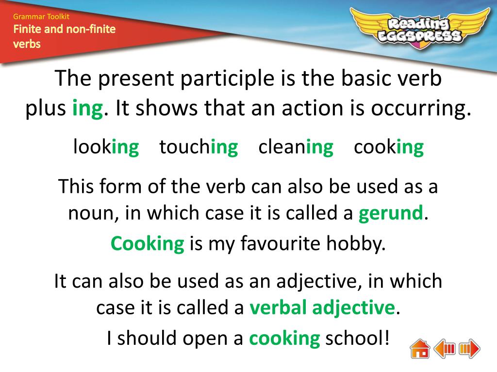 PPT What are finite and nonfinite verbs? PowerPoint Presentation
