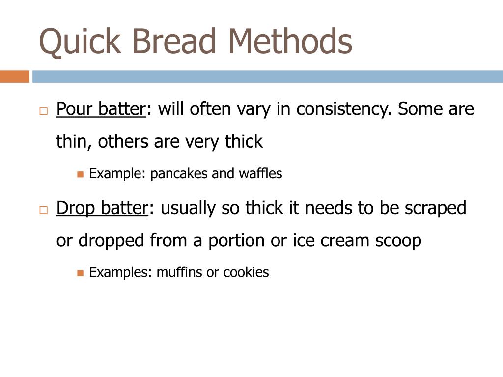 PPT Quick Breads PowerPoint Presentation, free download ID2120593