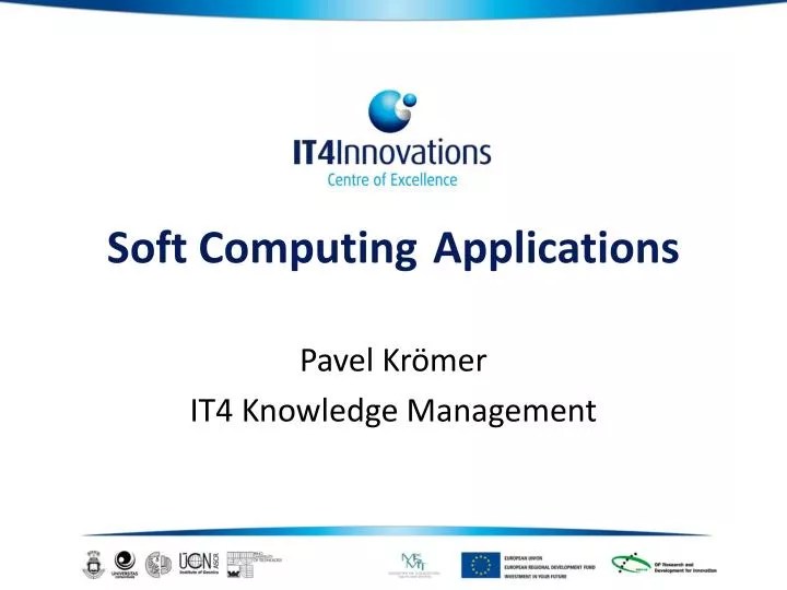 PPT Soft Computing Applications PowerPoint Presentation, free