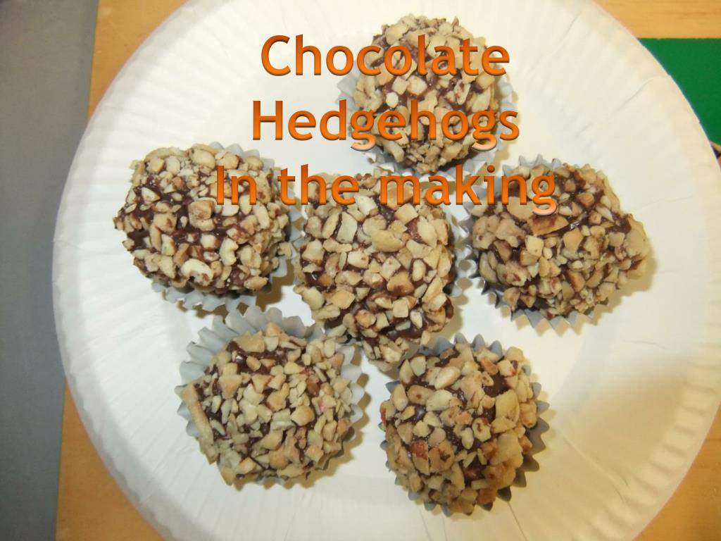 PPT Chocolate Hedgehogs In the making PowerPoint Presentation, free