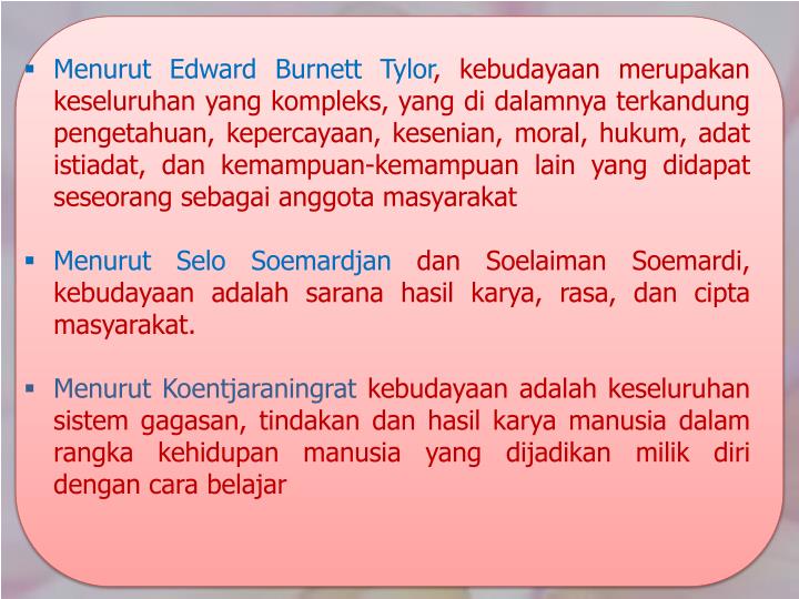 PPT Mengidentifikasi berbagai budaya lokal, pengaruh budaya asing