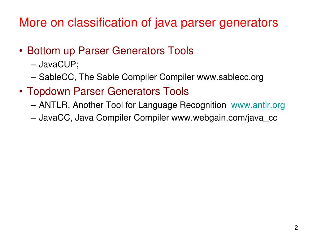 PPT JavaCUP PowerPoint Presentation, free download ID2124038