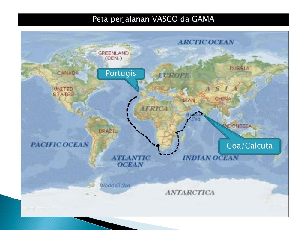 Peta Penjelajahan Samudra Bangsa Eropa Doni Gambar