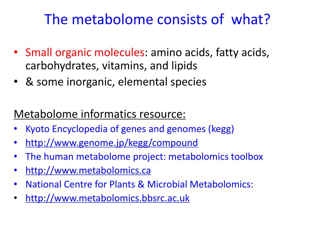PPT 代谢组学 （ Metabonomics ） 及其应用 PowerPoint Presentation ID2124309