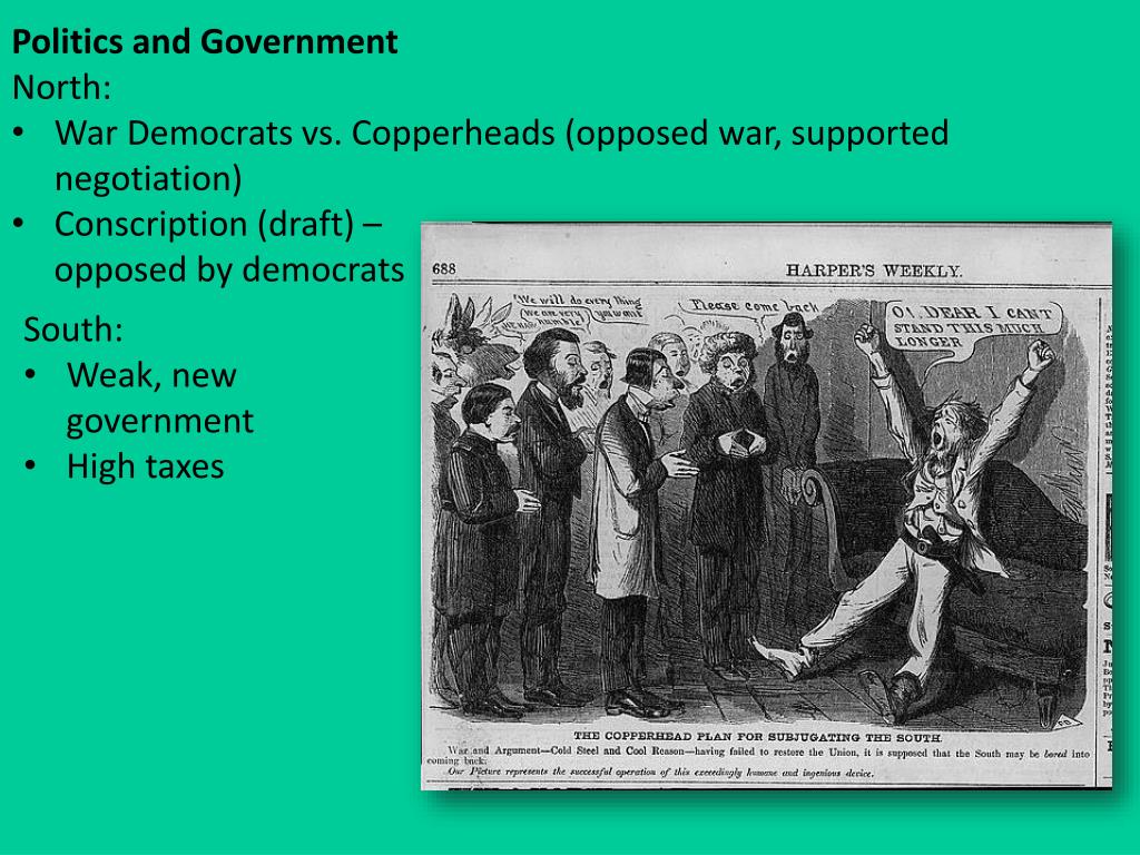 Civil War Copperheads Definition information online