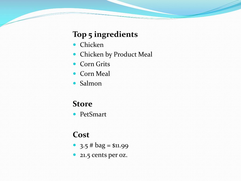 PPT Pet Food Labels PowerPoint Presentation, free download ID2130825