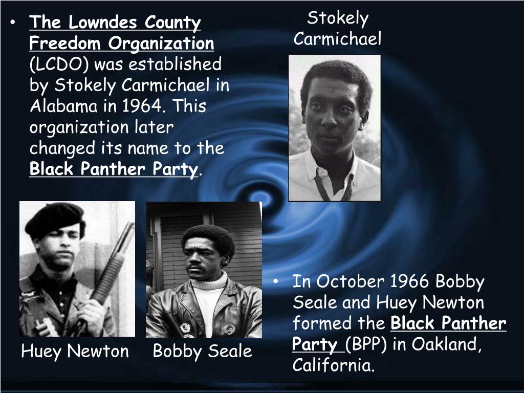 PPT The Black Panther Party PowerPoint Presentation, free download